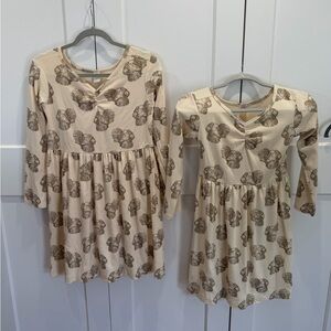 Kate Quinn Cream and Brown Organic Cotton Top